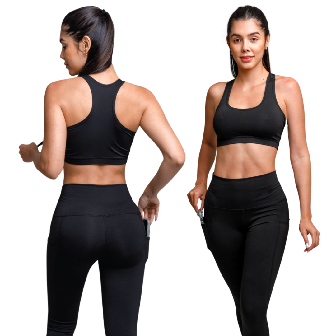 CONJUNTO DEPORTIVO NEGRO